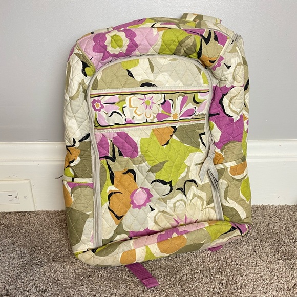 Vera Bradley Laptop Backpack in Portobello Road